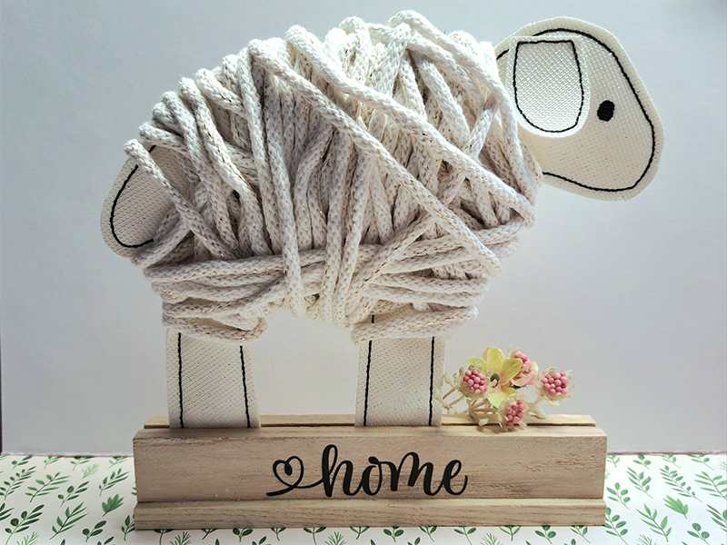 Woll-Schaf - ITH-Stickdatei